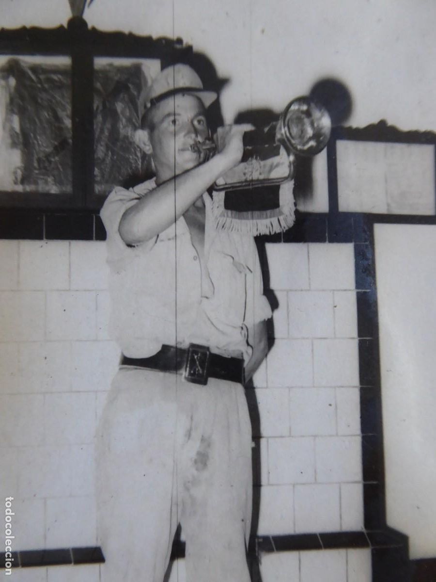 Militaria: Fotograf&iacute;a legionario.