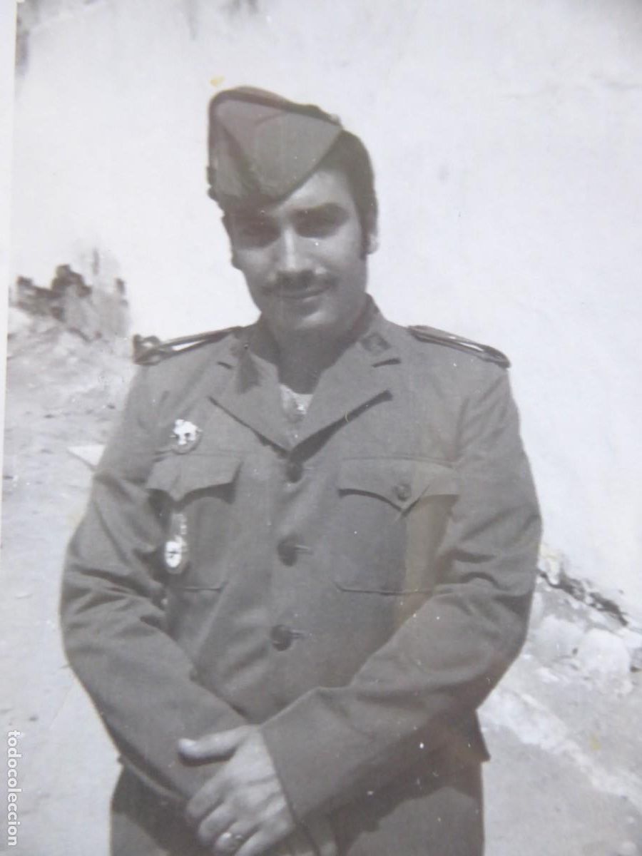 Militaria: Fotograf&iacute;a legionario.