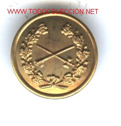 Militaria: Bot&oacute;n grande,de general, Rep&uacute;blica. - Foto 1