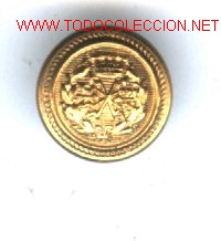 Military Antiques: Bot&oacute;n Peque&ntilde;o,de transmisiones, Rep&uacute;blica.