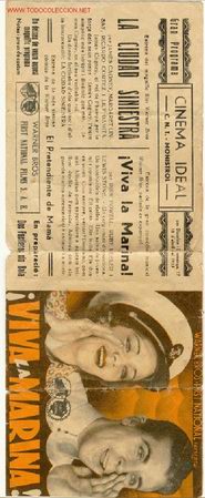 Militaria: (GUERRA CIVIL)PROGRAMA DE CINE CNT