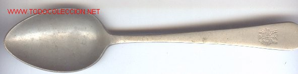 Military Antiques: Cuchara del Servicio de Hospitales, a&ntilde;os 1938-45.