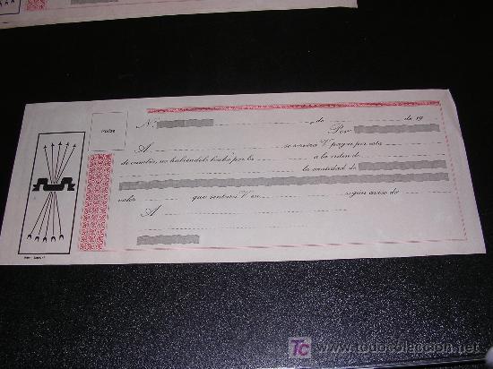Military Antiques: FACTURA NACIONALISTA, SIN ESCRIBIR