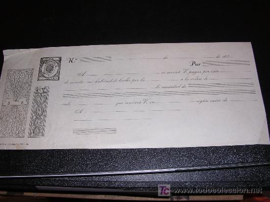 Militaria: FACTURA NACIONALISTA, SIN ESCRIBIR