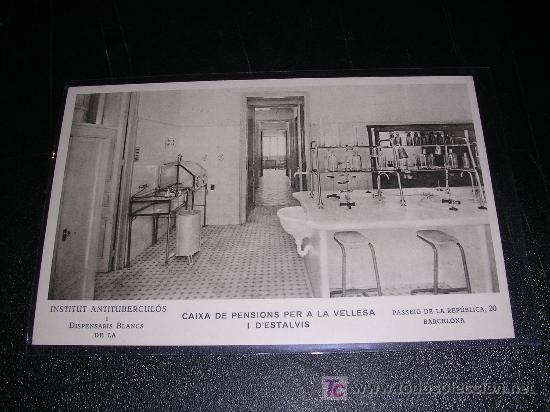 Militaria: INSTITUTO ANTITUBERCULOS I DISPENSARIS BLANCS DE LA CAIXA DE PENSIONS PER A LA SEVA VELLESA I