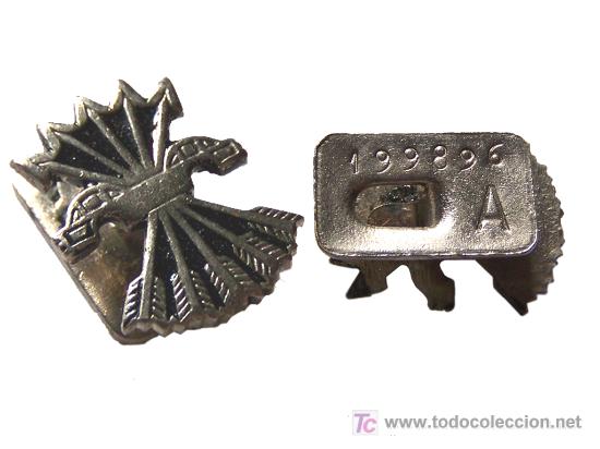 Militaria: *** PRECIOSO EMBLEMA DE LA FALANGE PARA SOLAPA, PRIMERA TIRADA A. INTERESANTE ***