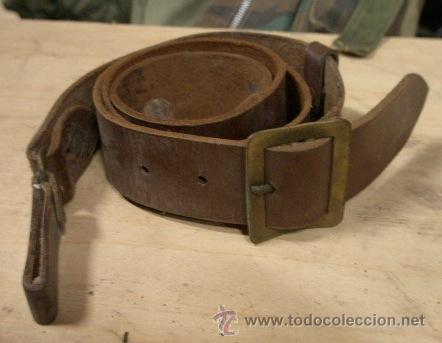 Militaria: Correa para cartera de planos