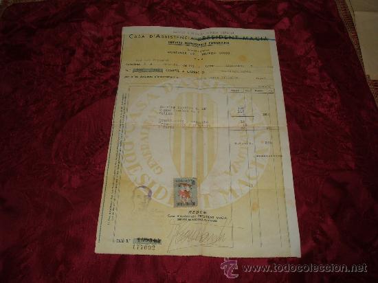 Militaria: casa d assistencia president macia,vi&ntilde;eta pro infancia per la salut del infants