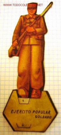 Military Antiques: Soldados del Ej&eacute;rcito Popular en cart&oacute;n.Tierra. Soldado.