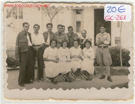 Militaria: (GC-261)HOSPITAL DE HERDOS DE GUERRA DOQUE-MELILLA DICIEMBRE 1937 -Guerra Civil