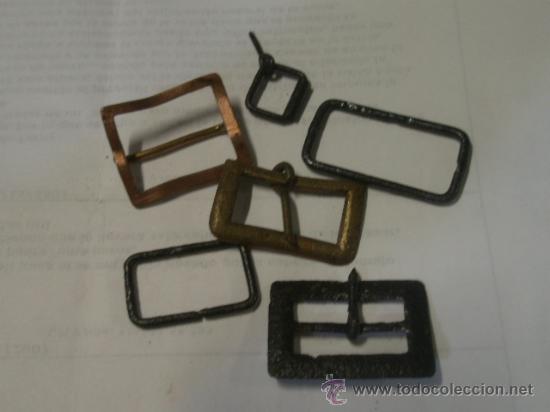 Militaria: 6 piezas de correaje - Foto 1