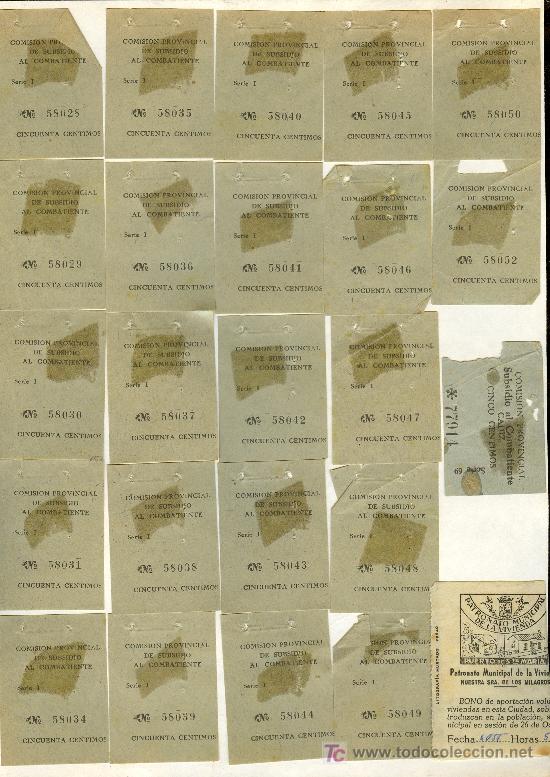Militaria: SUBSIDIO AL COMBATIENTE - Foto 1