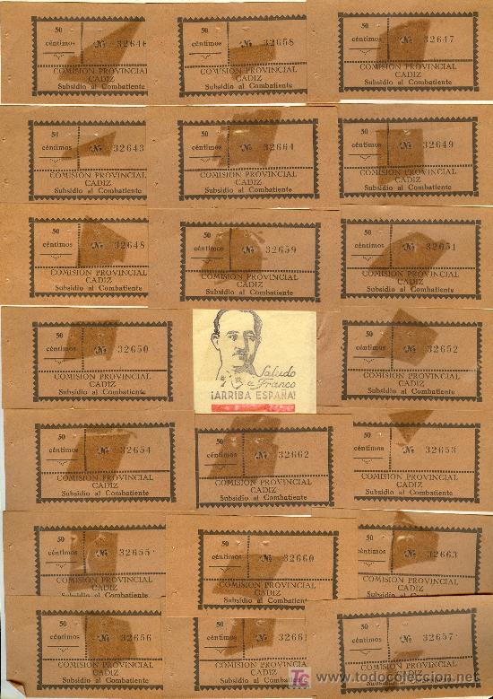 Militaria: SUBSIDIO AL COMBATIENTE - Foto 1