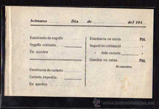 Militaria: FOLLETO DE 1937 - 38, PARA COBRAR LOS SELLOS COTIZADOS  ( BANDO REPUBLICANO )