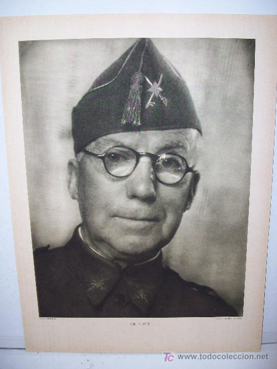 Militaria: Forjadores de Imperio. Los Generales de Franco  :   General de Brigada  GIL YUSTE