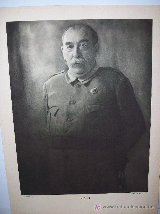 Military Antiques: Forjadores de Imperio. Los Generales de Franco  :    General de Brigada  SALIQUET