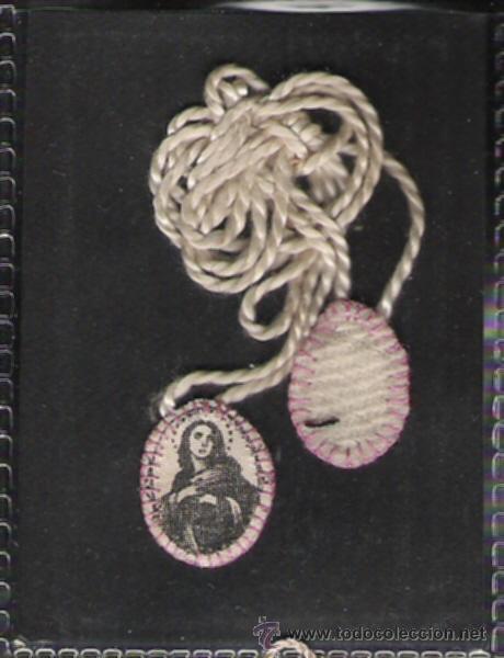 Militaria: ESCAPULARIO DETENTE MUY ANTIGUO ORIGINAL