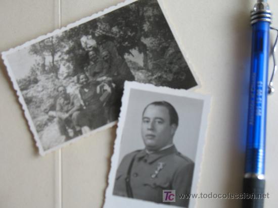 Militaria: Dos fotos de un oficial &eacute;poca Guerra Civil, ver mas fotos