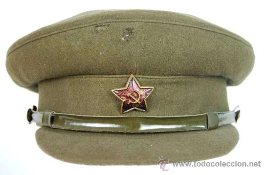 Militaria: Gorra de Plato para la RKKA del Ejercito Rojo de WW2