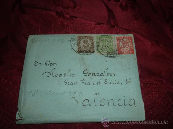 Militaria: corespondencia escrita en un trozo de cartel (parrilla XXXVIII)14 febrero 1939