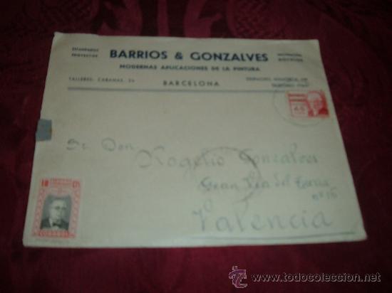 Militaria: correspondencia r gonzalvez  banda de musica del XXIII cuerpo de ejercito cc 23 base 5&ordf;,vi&ntilde;eta hogar