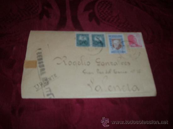 Militaria: correspondencia r gonzalvez  banda de musica del XXIII cuerpo de ejercito cc 23 base 5&ordf;,vi&ntilde;eta hogar