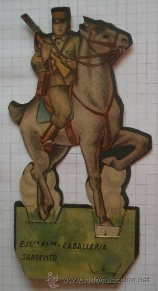 Militaria: Sargento del  Ej&eacute;rcito Popular de Caballer&iacute;a - Foto 1