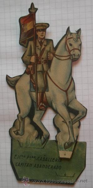 Militaria: Capit&aacute;n Abanderado del  Ej&eacute;rcito Popular de Caballer&iacute;a - Foto 1