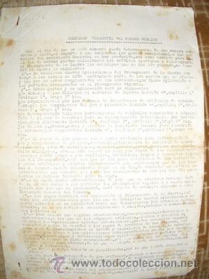 Militaria: 1936  GUERRA CIVIL  BURGOS  COMISION DIRECTIVA DEL TESORO PUBLICO