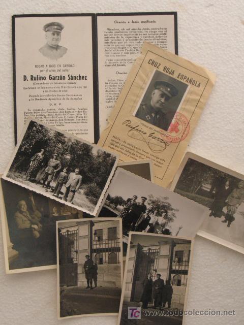 Militaria: Fotos y documentos de un comandante de Infanter&iacute;a.&Eacute;poca Guerra Civil Espa&ntilde;ola.Ver mas fotos