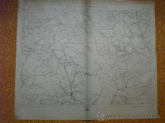 Military Antiques: 1938 GUERRA CIVIL MAPA MILITAR ITINERARIO HOJA 46 CUENCA ALBARRACIN HUETE