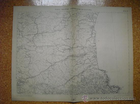 Militaria: 1937  GUERRA CIVIL  MAPA  MILITAR ITINERARIO  HOJA 19  PIRINEOS DE LLIVIA A CABO CREUS