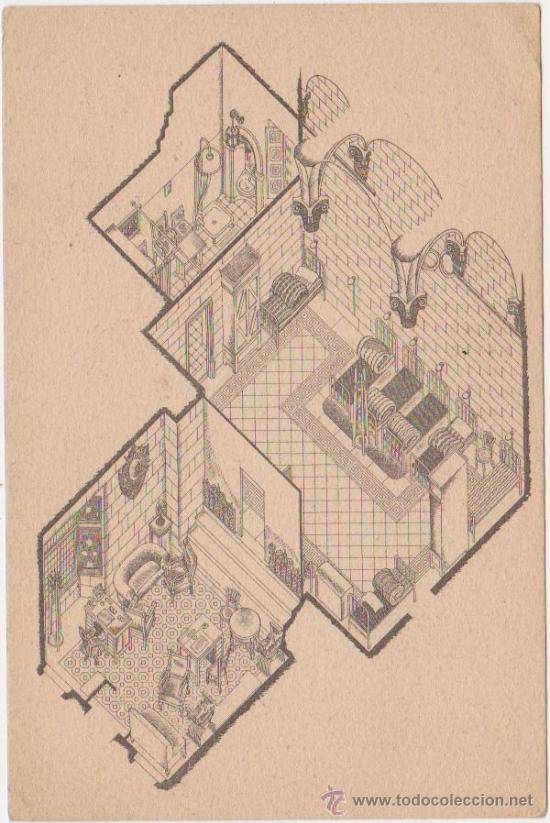 Military Antiques: La capilla de San Jorge del palacio de la excma Diputacion de Barcelona,convertida en despacho