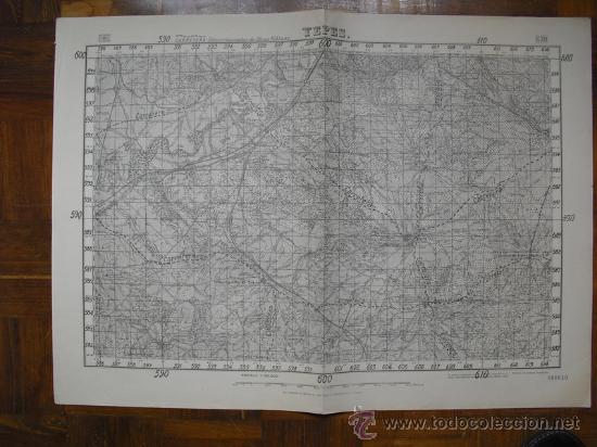 Military Antiques: MAPA DE YEPES EJERCITO REPUBLICANO GUERRA CIVIL