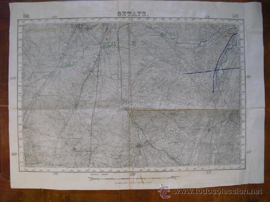 Military Antiques: GUERRA CIVIL MAPA DE GETAFE EJERCITO REPUBLICANO
