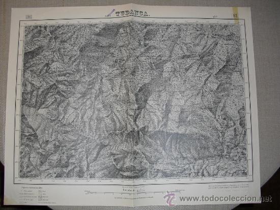 Military Antiques: MAPA DE TUDANCA E 1:50000 GUERRA CIVIL ESPA&Ntilde;OLA EJERCITO NACIONAL