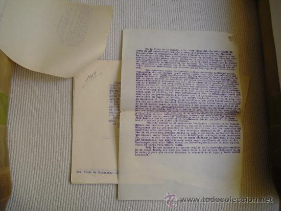 Military Antiques: 1938 EXPEDIENTE DE GARAJE CLANDESTINO QUE GUARDABA VARIOS COCHES SIN DECLARAR A LA REQUISA