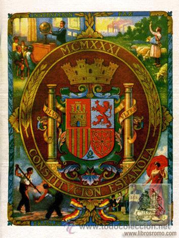 Militaria: CONSTITUCION DE LA REPUBLICA ESPA&Ntilde;OLA