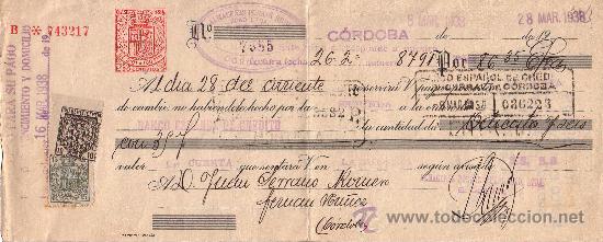 Militaria: LETRA 1938 CON SELLO PROBENEFICENCIA