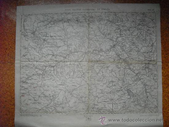 Militaria: GUERRA CIVIL EJERCITO REPUBLICANO MAPA MILITAR ITINERARIO SORIA GUADALAJARA TERUEL 1:200000