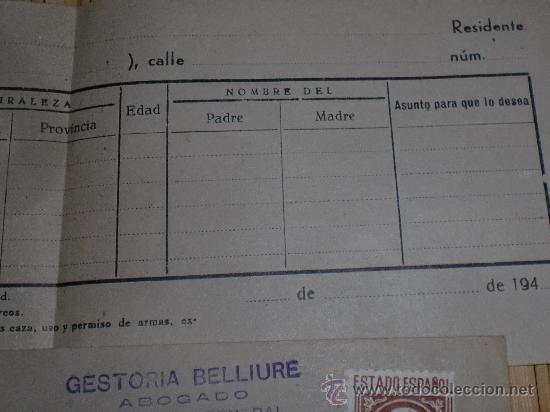 Militaria: Certificado de penales - Foto 4