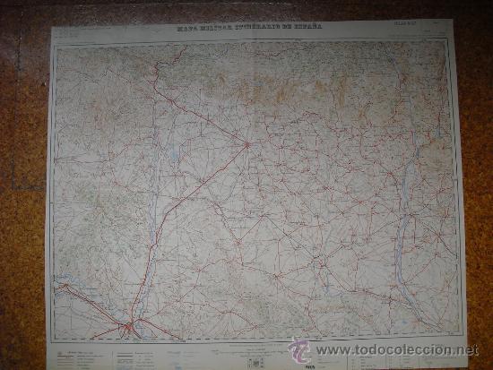 Militaria: ENERO 1938 HOJA 27 MAPA MILITAR ITINERARIO   MINISTERIO DE DEFENSA NACIONAL