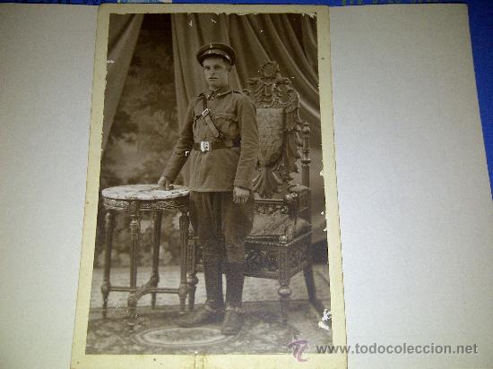 Militaria: 6.10 foto  real guerra civil, militar, espa&ntilde;a, uniforme, nacional, republica, carreras fotografo