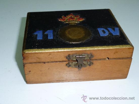 Militaria: Caja original de soldado de la 11 division, guerra civil. - Foto 3 - 37889593