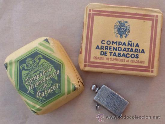 Militaria: TABACO Y CHISQUERO, - Foto 1