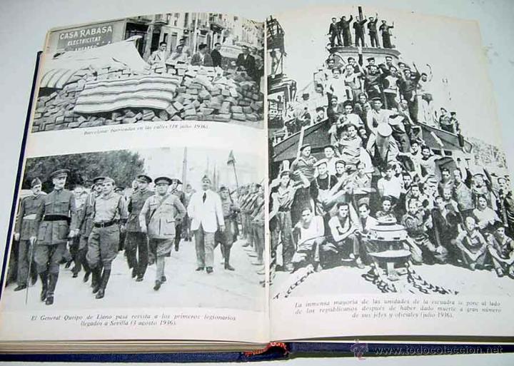 Military Antiques: ANTIGUO LIBRO LA GUERRA ESPA&Ntilde;OLA DE 1936 -
