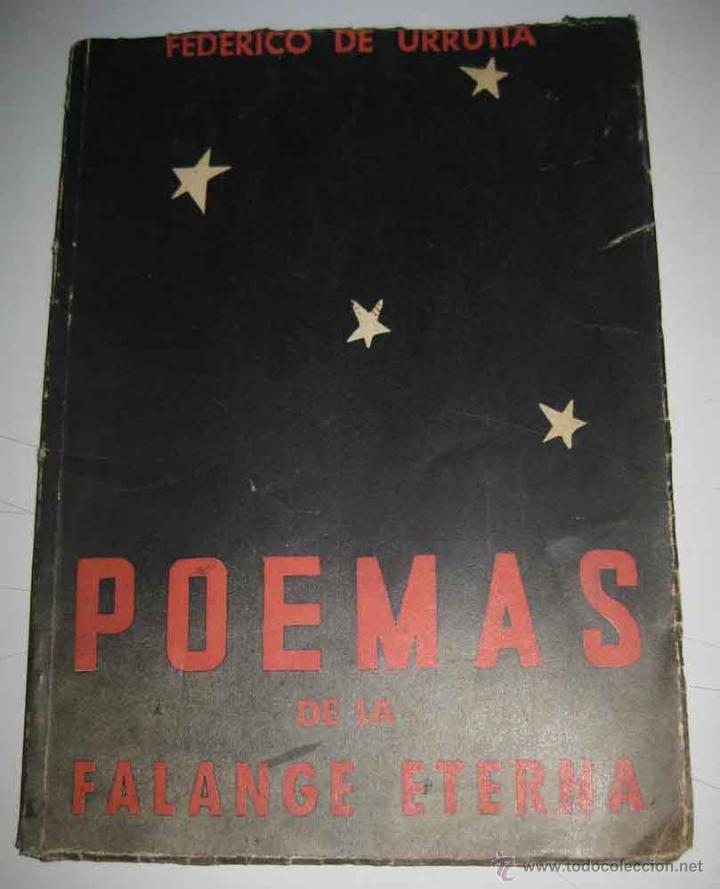 Military Antiques: Libro Federico de Urrutia - Poemas escritos por Federico de Urrutia durante la Guerra Civil - con de
