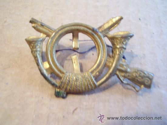 Militaria: EMBLEMA DE INFANTERIA DE ALFONSO XIII REPUBLICANIZADO -