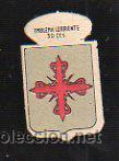 Militaria: EMBLEMA DE AUXILIO SOCIAL DE 30 CENTIMOS. SERIE C N&ordm; 9. LOPE JUAN ANZANO