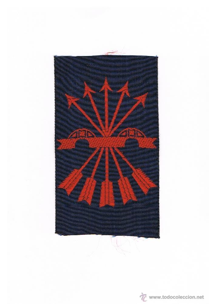 Militaria: FALANGE ESPA&Ntilde;OLA, YUGO LINEAS ANCHAS, 7,50 X 4,50 C.M..